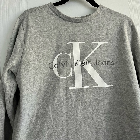 Calvin Klein Jeans for UO Grey Sweatshirt - Picture 3 of 7